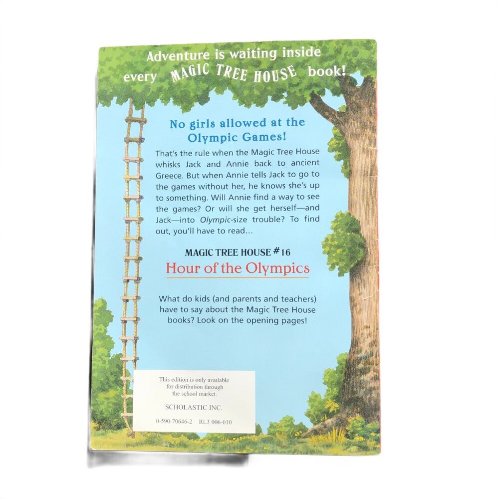 Hour of the Olympics - Magic Tree House # 16 - Mary Pope Osborne - Picture 2 of 2